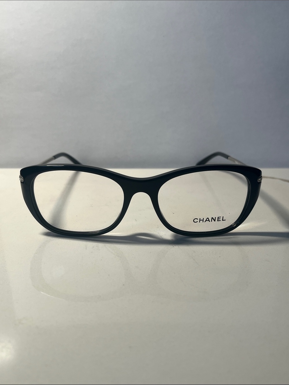 Authentic CHANEL Black Women's Eyeglass Frames 3295-B-A c.501